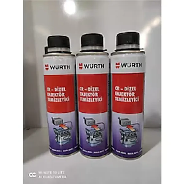 Würth Dizel Yakıt Katkısı 300 Ml 3 Adet