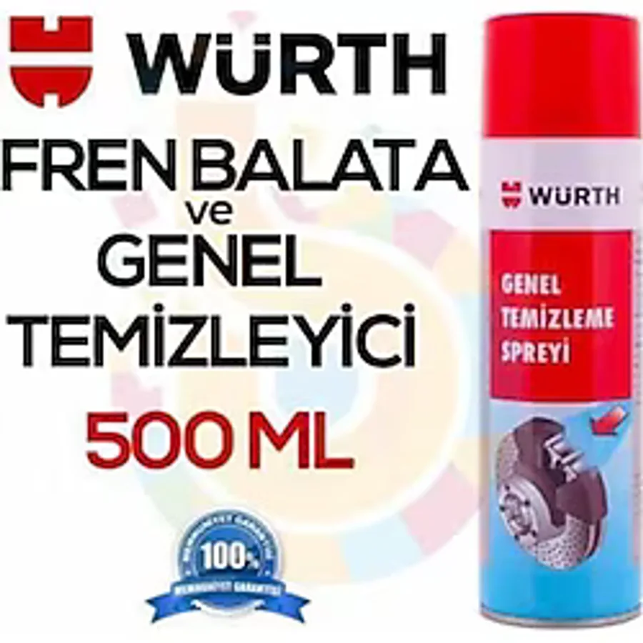 Würth Genel Temizleyici Fren Balata Spreyi 500 Ml