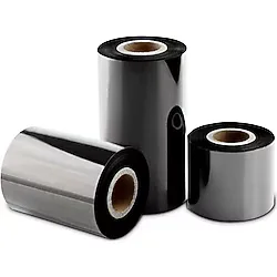 WX-10FBK Standart Wax Ribbon 110mm x 300m 1 inç Outside RB00006