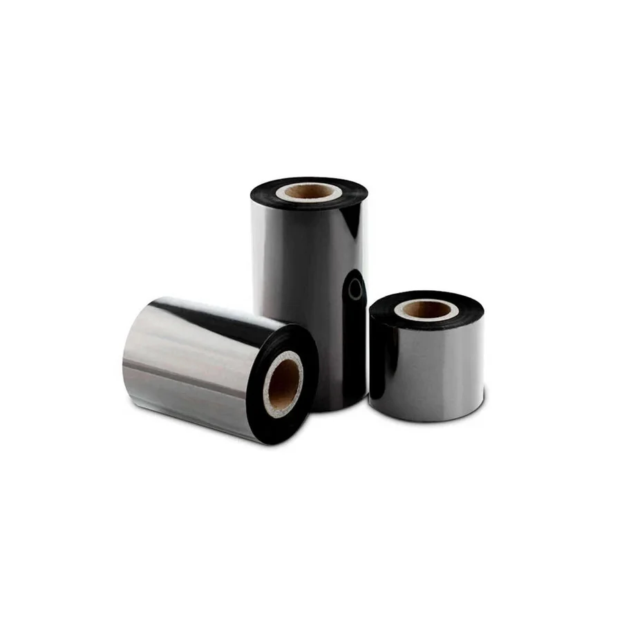 WX-10FBK Standart Wax Ribbon 110mm x 300m 1 inç Outside RB00006