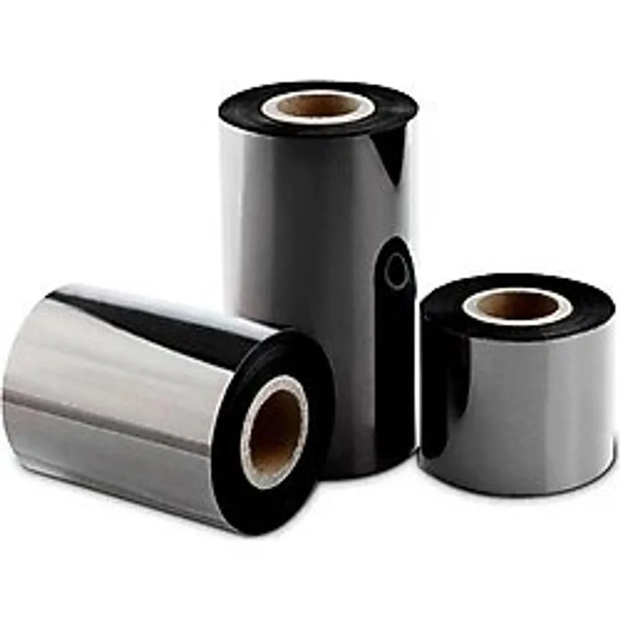 WX-10FBK Standart Wax Ribbon 110mm x 450m 1 inç Outside RB00007