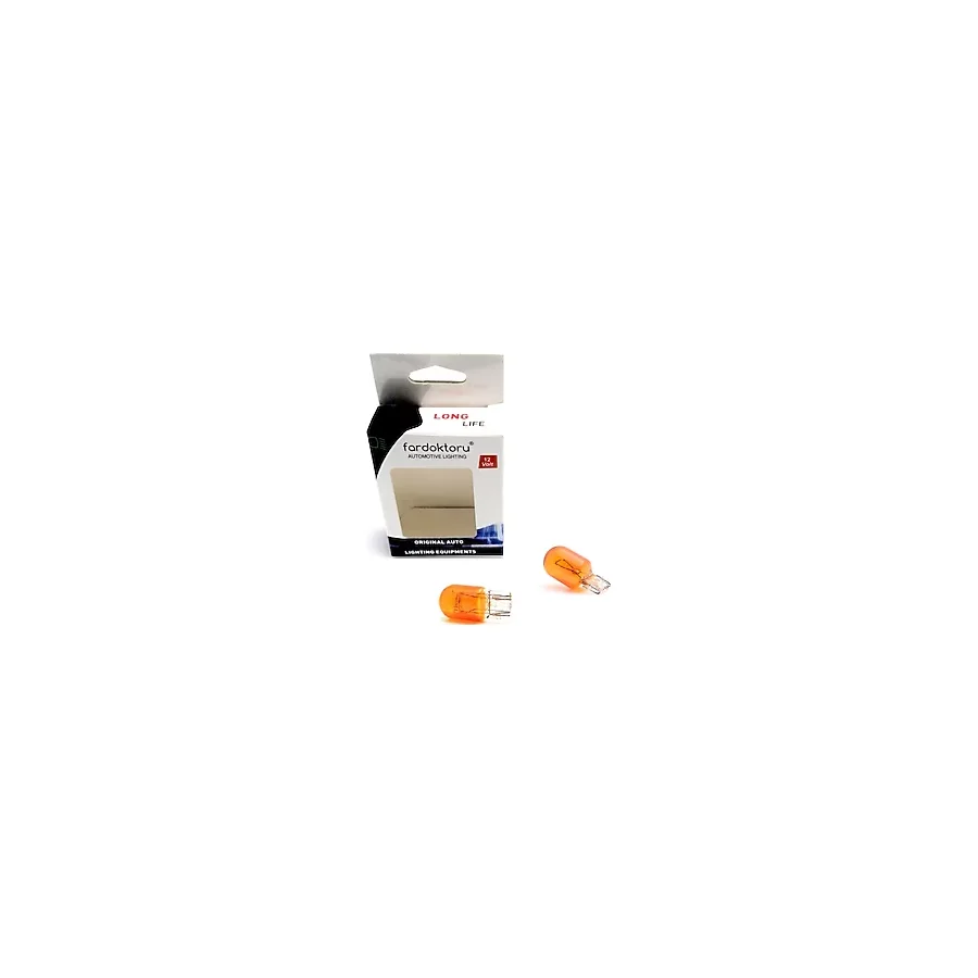 WY21W Oto Sinyal Ampul 12V T20 Tip Photon PH5729 2 Adet