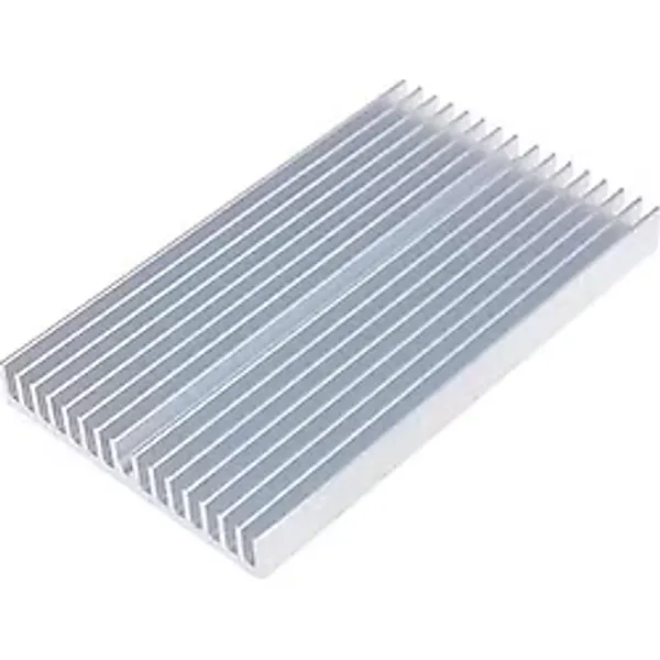 x 10CM x 1cm Alüminyum Metal Soğutucu Blok Radyatör Amfi LED Entegre Transistor VGA Ram Memory Cpu GPU Peltier Isı Düşürücü