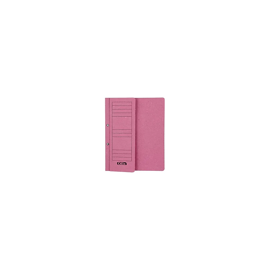 X-Plus 96151 Yarım Kapak Dosya Karton A4 50 Adet - Pembe