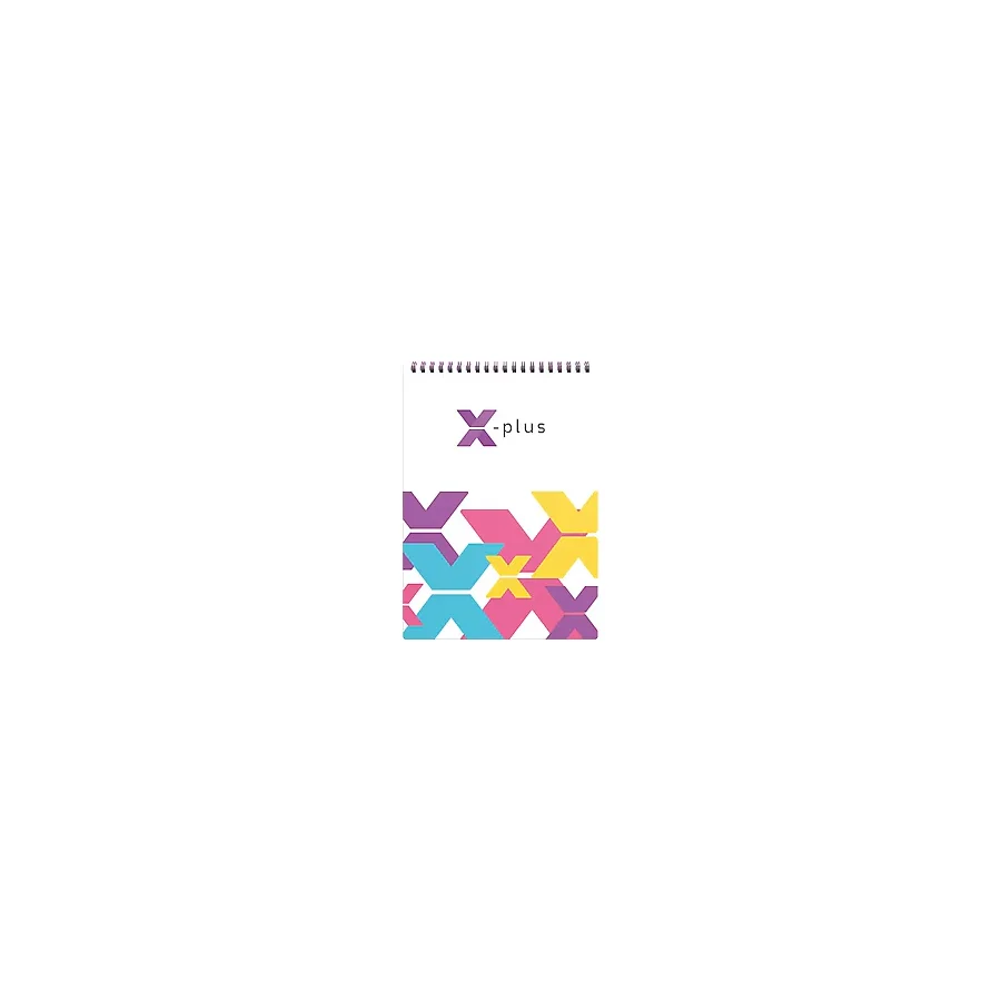 X-Plus Kareli Spiralli Bloknot A5 80 g/m2 80 Yaprak