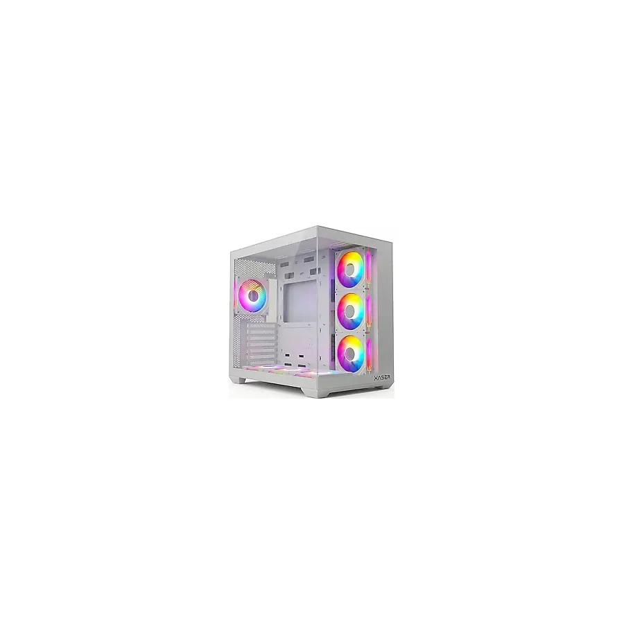 Xaser XR20-BEYAZ 7x Rgb Fan Tuş Kontrol (Psu Yok) Akvaryum Kasa