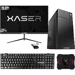 Xaser XSR400 I5 3470 16GB Ram 256GB SSD 23.8" Monitör Masaüstü Ofis Bilgisayarı