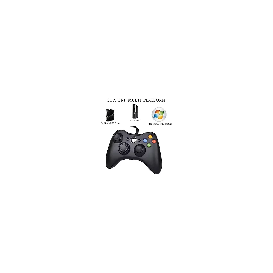 xbox 360 Titreşimli Wired Controller Kablolu Gamepad Joystick Xbox360/PC Oyun Kolu