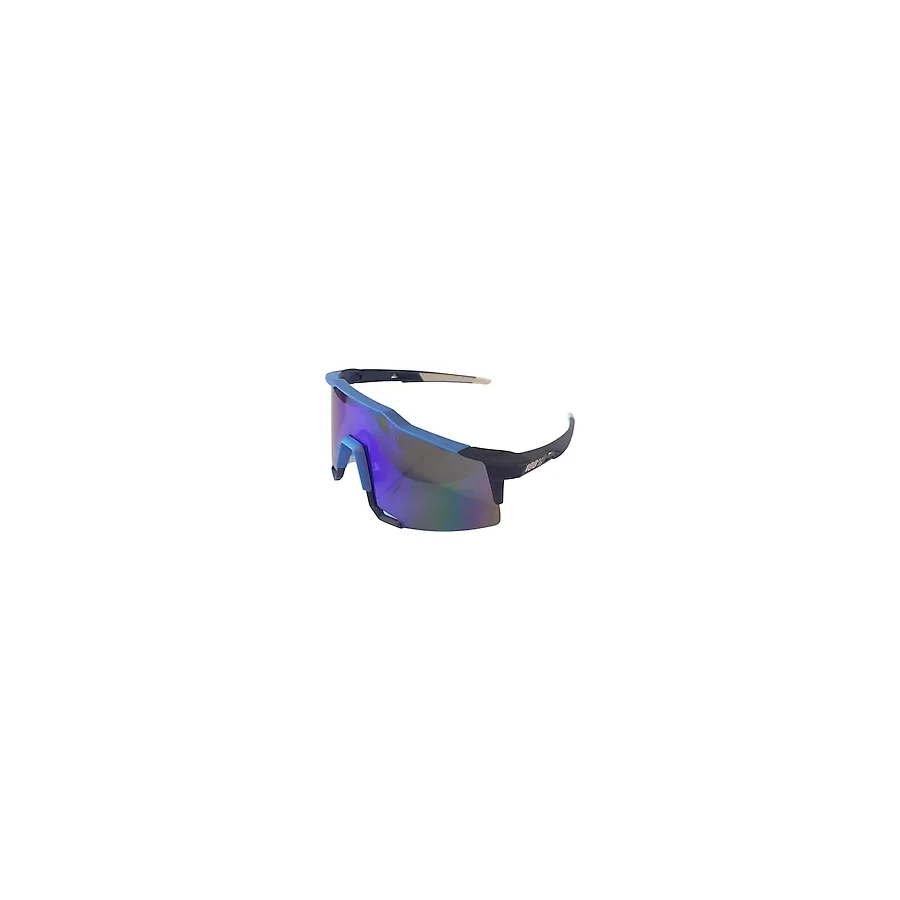 XBYC G4681 %100 Bisiklet Sürüş Gözlüğü Polarize Cam Yarı Çerçevesiz Spor Gözlüğü UV400 Lens Mavi