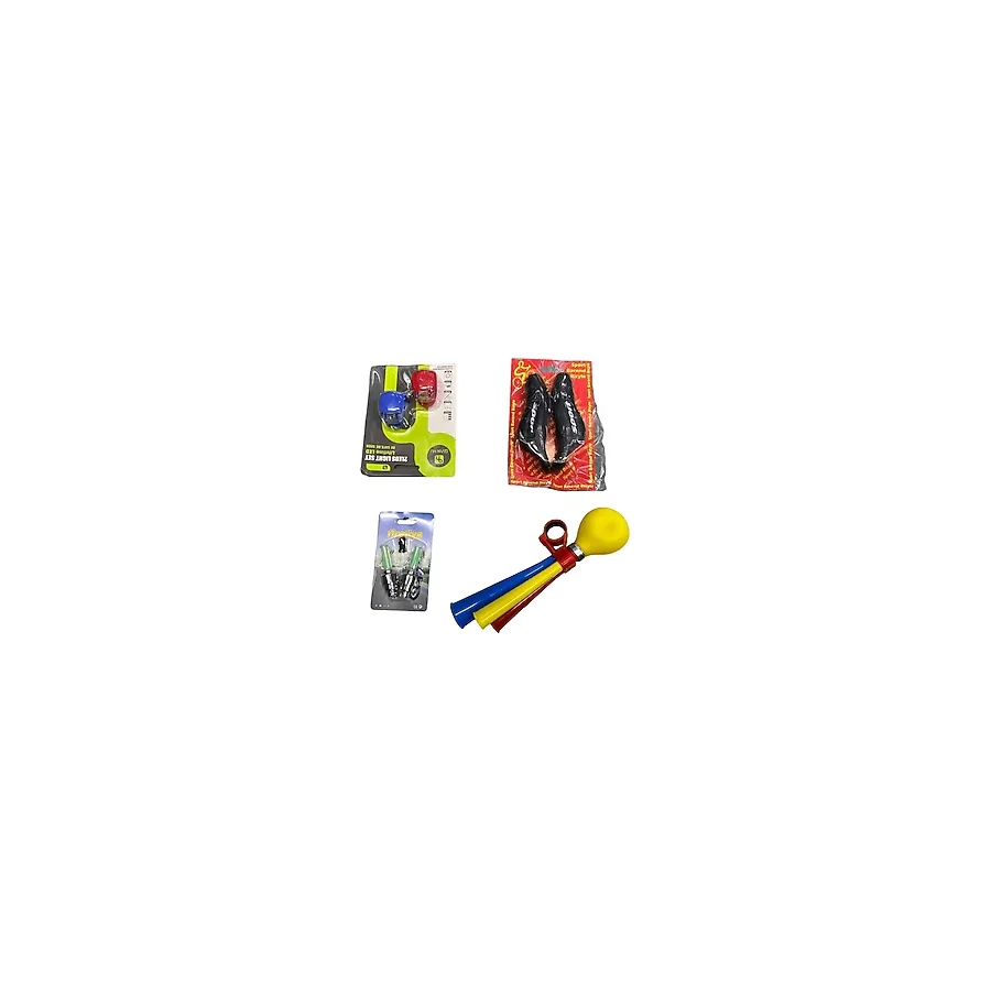 XC BİSİKLET AYDINLATMA VE KORNA SETİ 4 PARÇA