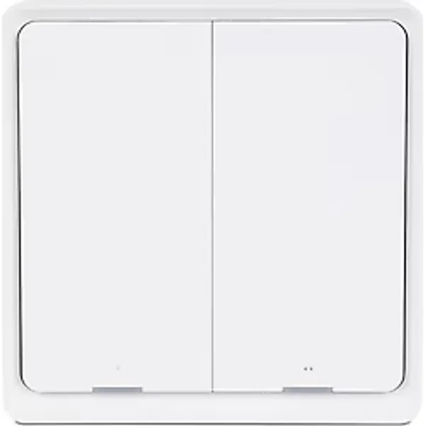 Xenon Smart Akıllı Ev Kumandası Zigbee Senaryo Anahtarı, 2 Butonlu Kontrol, App Uyumlu (X7782_M0)