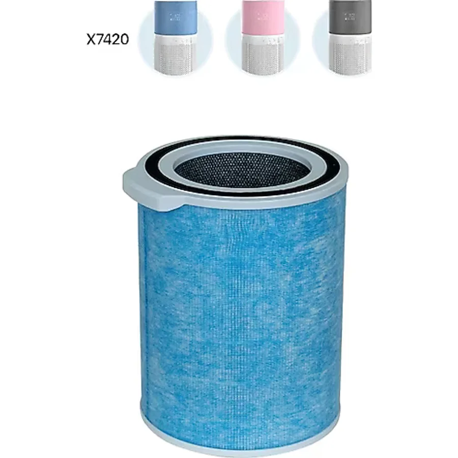 Xenon Smart Akıllı Hava Temizleyici 3 Katmanlı Antibakteriyel HEPA13 Karbon Yedek Filtre (X7420 modeli için) X8787_M0