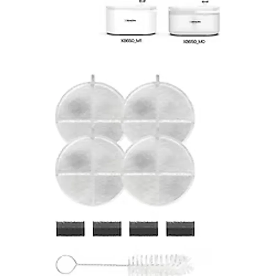 Xenon Smart Akıllı Wi-Fi Kedi Köpek Su Pınarı Yedek Filtreler 4 adet (X8650 modeli için) X8780