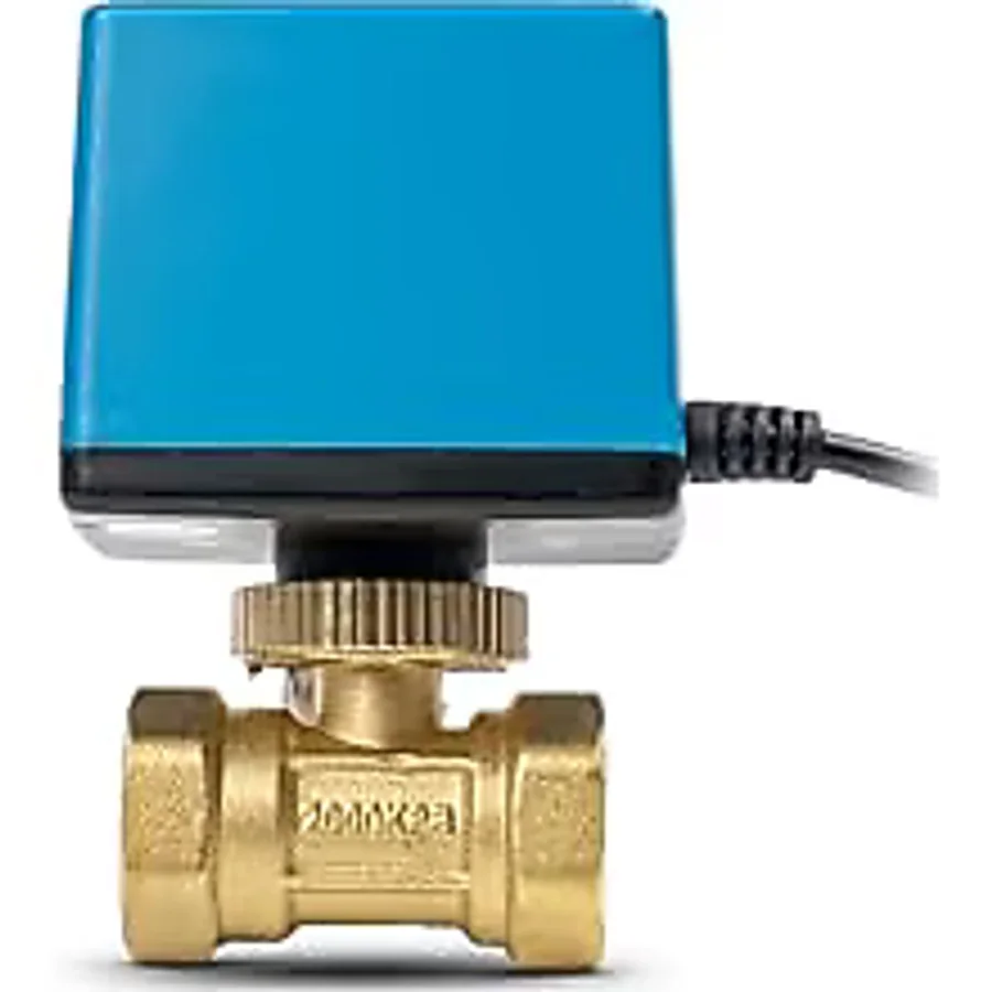 Xenon Smart Motorlu Küresel Su Vanası DN20, 220V Senkron Motorlu, G Bağlantılı, 2 Yollu PN16 Elektrikli Zon Vana XSMSV20