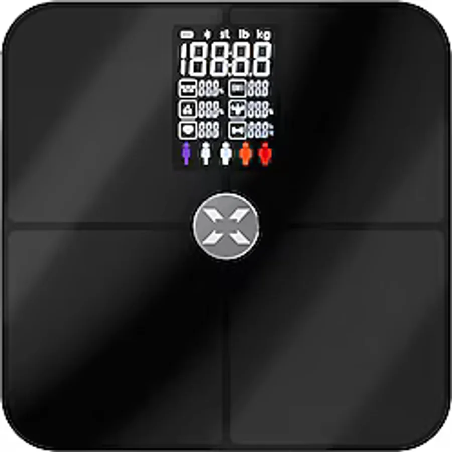 Xenon Smart X8702 Nabız Ölçümlü Siyah Dijital Baskül
