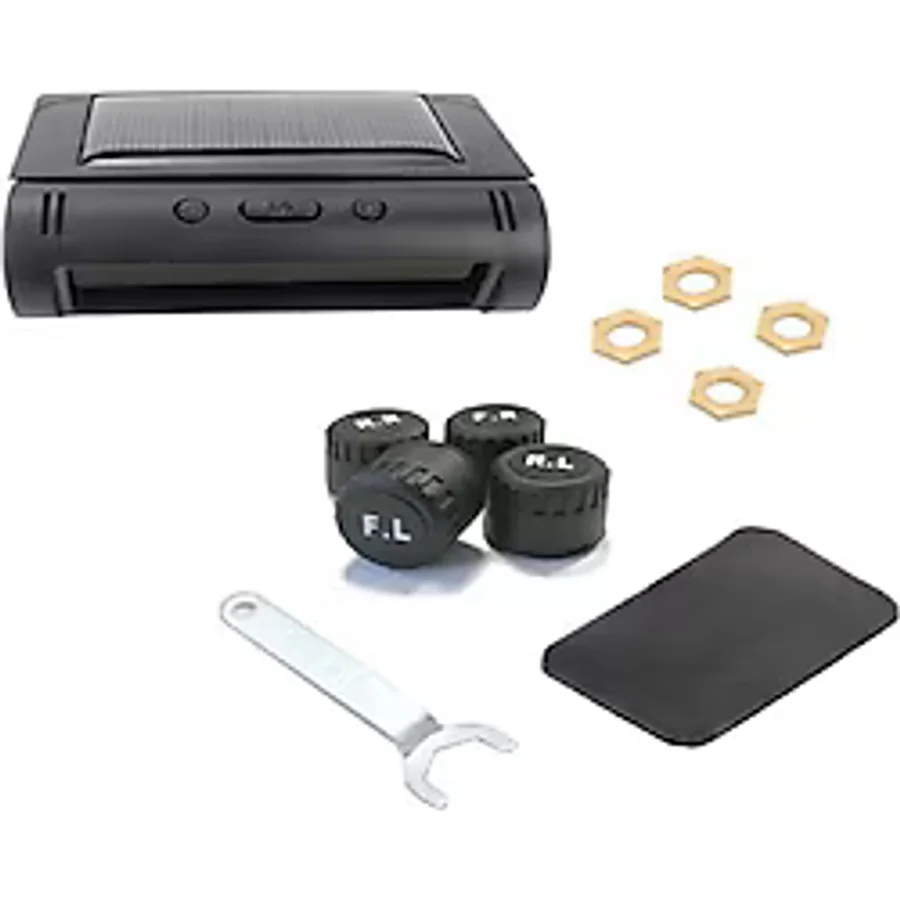 Xetec Tpms External Ekranlı Kablosuz Dahili Pilli ve Güneş Enerjili Lastik Basınç Sensörü