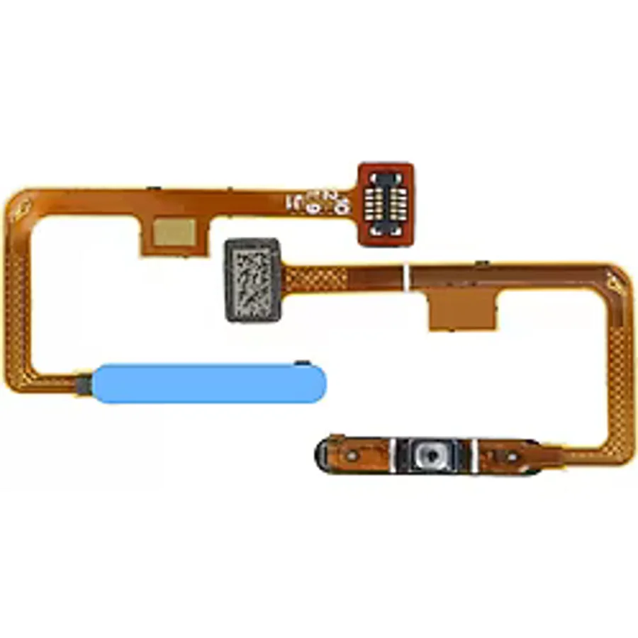 Xiaomi Mi 11 Lite 5g Uyumlu On Off Yan Tuş Parmak İzi Filmli M2101K9G Mavi