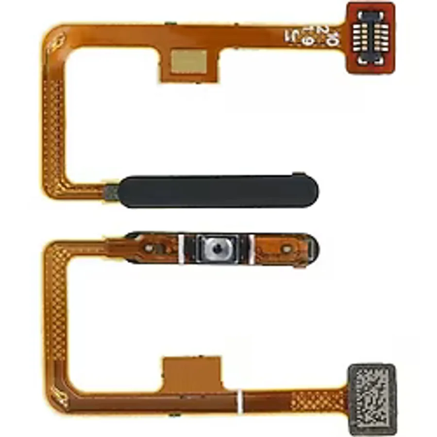 Xiaomi Mi 11 Lite Uyumlu Parmak İzi Okuyucu Flex M2101k9ag M2101k9aı - Siyah
