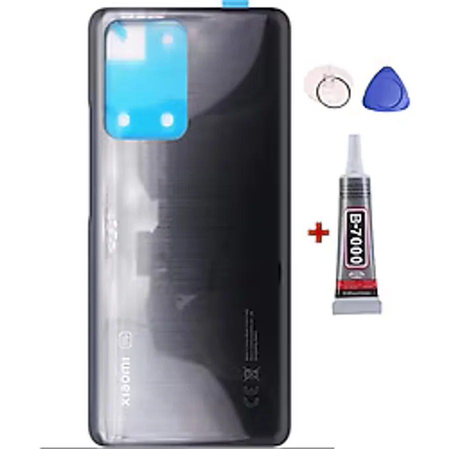 Xiaomi Mi 11t Siyah Arka Kapak Batarya Kapağı Pil Kapağı Yapışkan Ve Sökme Aparatıyla Beraber Full Set Siyah