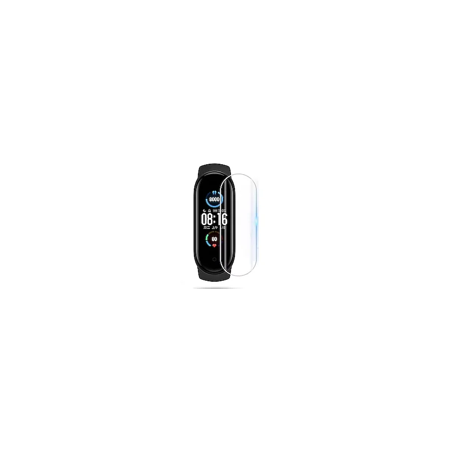 Xiaomi Mi Band 7 Ön Darbe Emici Ekran Koruyucu Nano Cam (4 Adet)