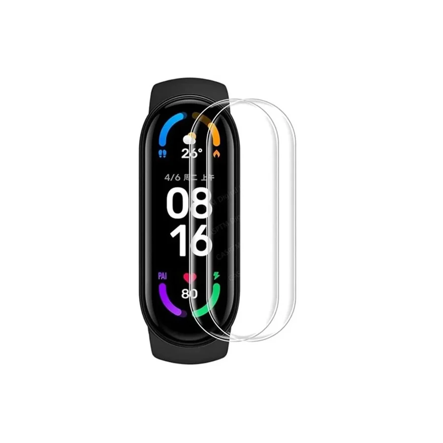 Xiaomi Mi Band 7 Polymer Nano Ekran Koruyucu - Şeffaf