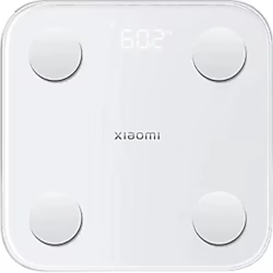 Xiaomi Mi Body Composition Scale S400 Akıllı Tartı Beyaz Cam LCD Ekran ile Vücut Analiz Fonksiyonu