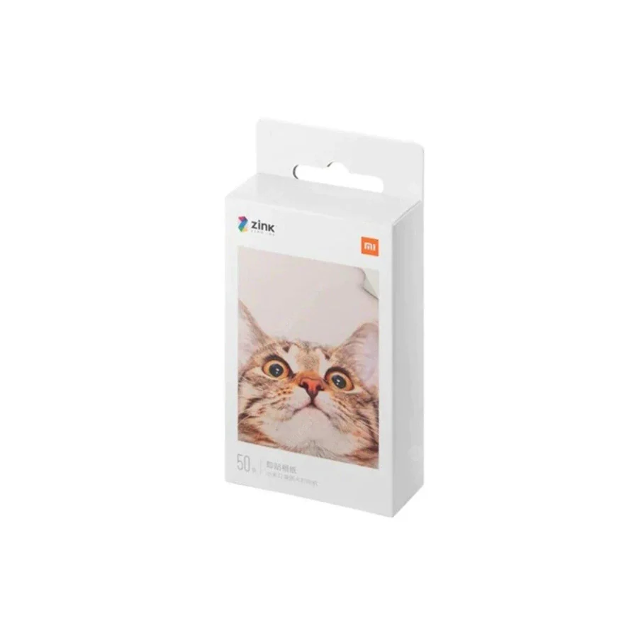 Xiaomi Mi Taşınabilir Fotoğraf Kağıdı 2x3 50 Yaprak Zink Photo Papers for Printer
