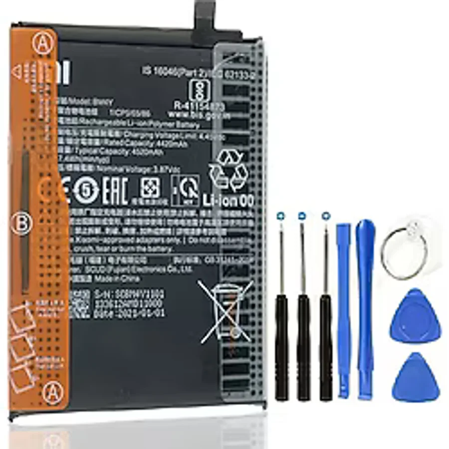 Xiaomi Poco F3 - Bm4y - Batarya Pil Sıfır Orijinal + Tamir Seti
