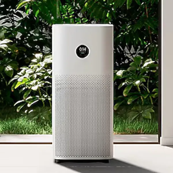 Xiaomi Premium Hepa Filtreli& Hepa Zaman Ayarlı Yüksek Kaliteli Akıllı Hava Temizleyici, Akıllı Kontrol,oled Ekran, Çok Yönlü Hava Girişi+Luciole Lambader - Beyaz