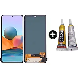 Xiaomi Redmi Note 10 Pro Uyumlu Lcd Ekran Dokunmatik + B7000