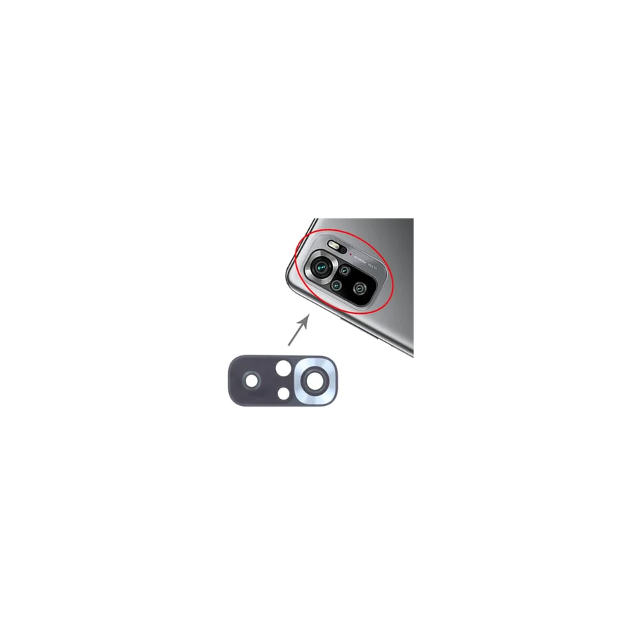 Xiaomi Redmi Note 10S Uyumlu Kamera Lensi Cam M2101K7BG M2101K7BI