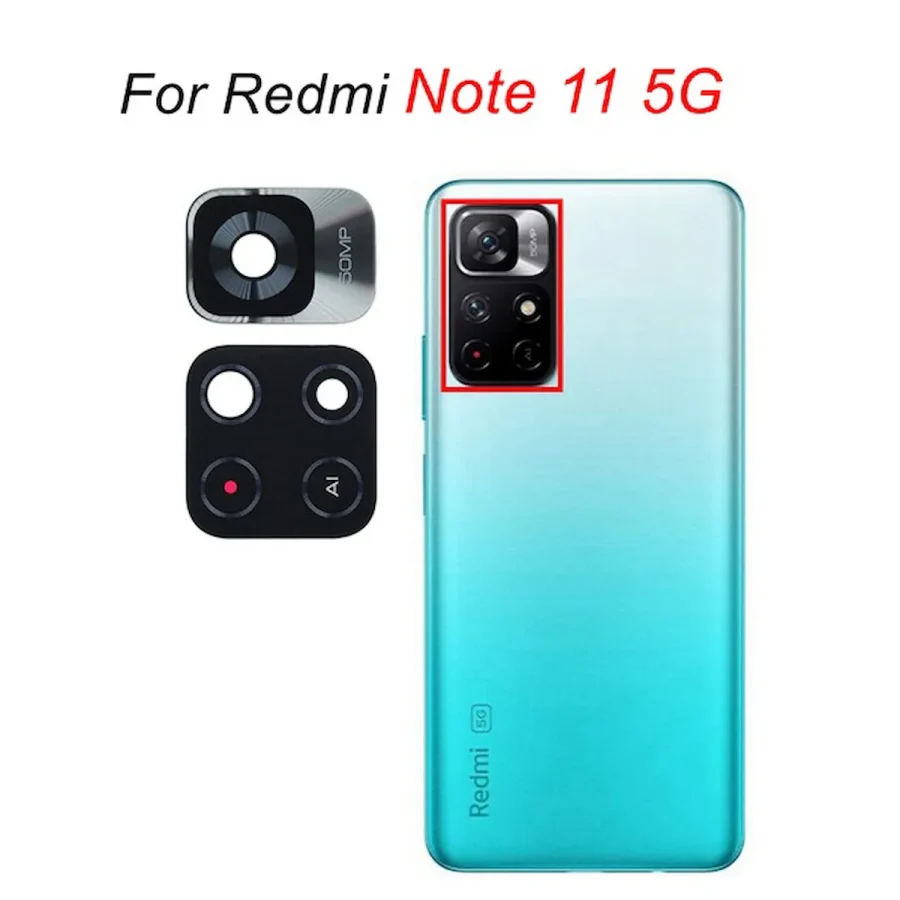 Xiaomi Redmı Note 11 5G Arka Kamera Cami Lens Yapiskanli