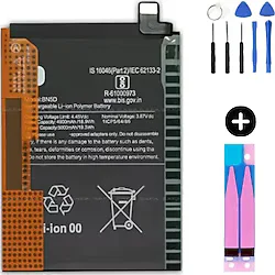 Xiaomi Redmi Note 12S Bn5d Uyumlu A Kalite Batarya Pil + Montaj Seti