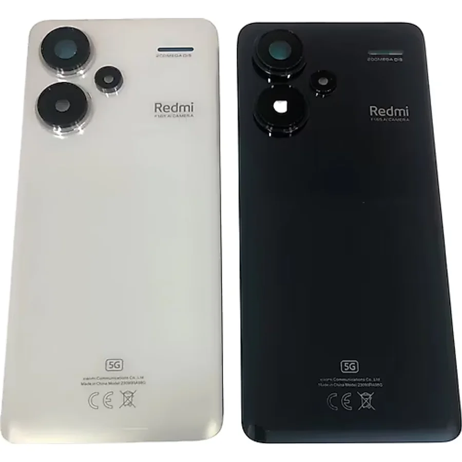 Xiaomi Redmi Note 13 Pro Plus 5g Arka Kapak Pil Kapağı Full Beyaz