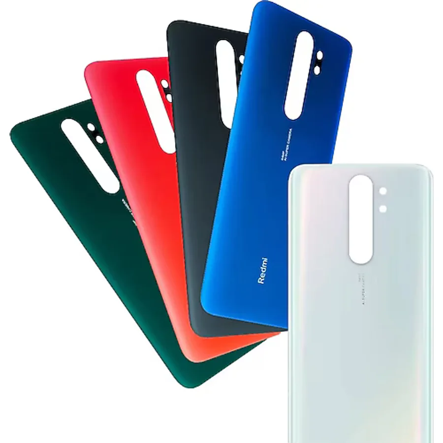 Xiaomi Redmi Note 8 - 8 Pro Arka Kapak Pil Batarya Kapağı mavi