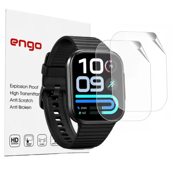 Xiaomi Redmi Watch 6 Lite İle Uyumlu Ekran Koruyucu TPU, Tam Kaplayan Akıllı Saat Koruması 2 Adet, Çizilmeye Dayanıklı Şeffaf Koruma