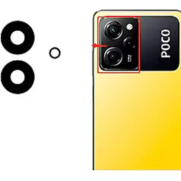 Xiaomi Uyumlu Poco X5 Pro Kamera Lensi Cam 22101320g, 22101320ı