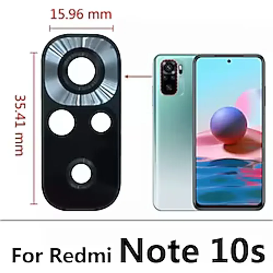 Xiaomi Uyumlu Redmi Note 10S Kamera Camı Lens