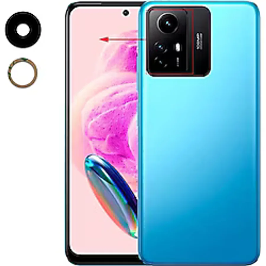 Xiaomi Uyumlu Redmi Note 12s Kamera Lensi Cam 303cra44a, 23030rac7y, 2303era42l