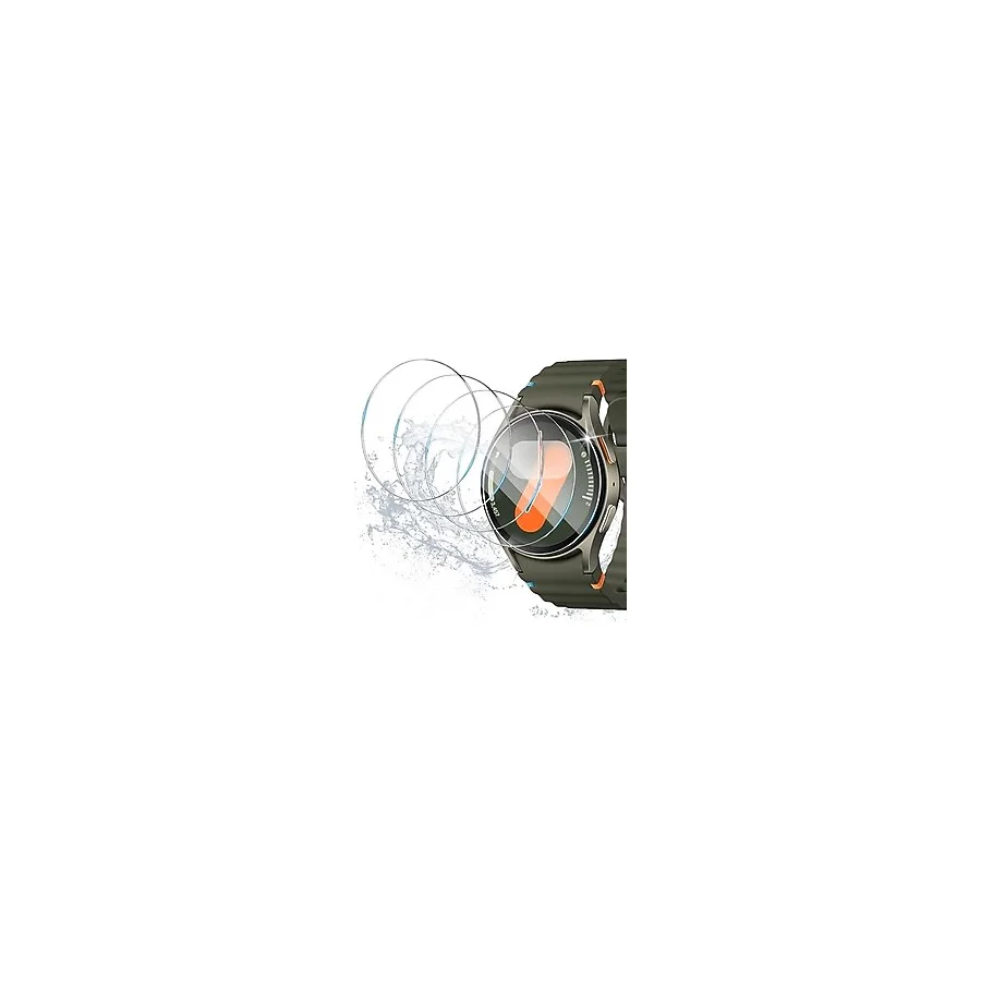 Xiezezei Galaxy Watch 7 40 mm/Galaxy Watch FE 40 mm/Galaxy Watch 6/4 40 mm Ekran Koruyucu, Samsung Watch 7/FE/6/4 40 mm için Temperli Cam Koruyucular