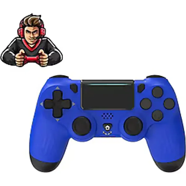 XİRA PS4 Uyumlu Kol Wireless Bt Kablosuz Oyun Kolu Joystick Tablet Telefon PC Uyumlu Titreşimli Oyun Kolu