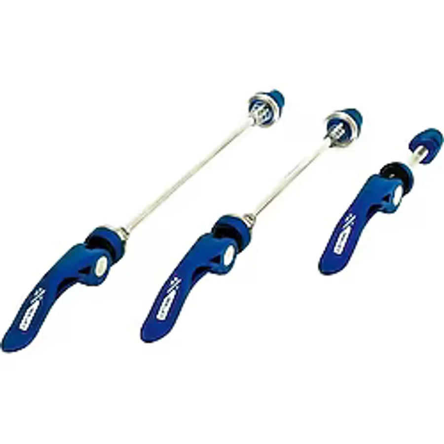 Xlc Quick Release 3Lu Set Qr Bisiklet On Arka Teker Mandali Ve Sele Kelepcesi Seti Mavi