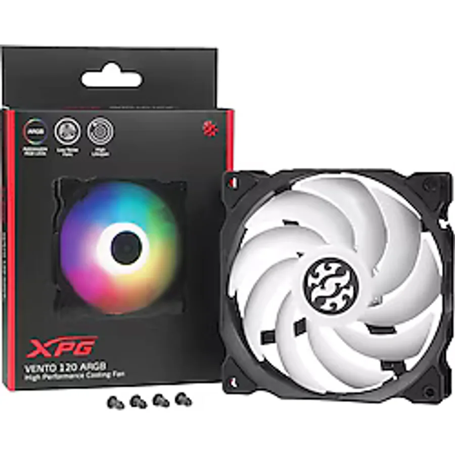 XPG Vento 120 ARGB Siyah 12 cm Kasa Fanı