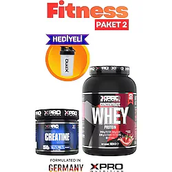 Xpro Nutrition Whey Çilek 1024 gr + 250 gr Creatine Paketi