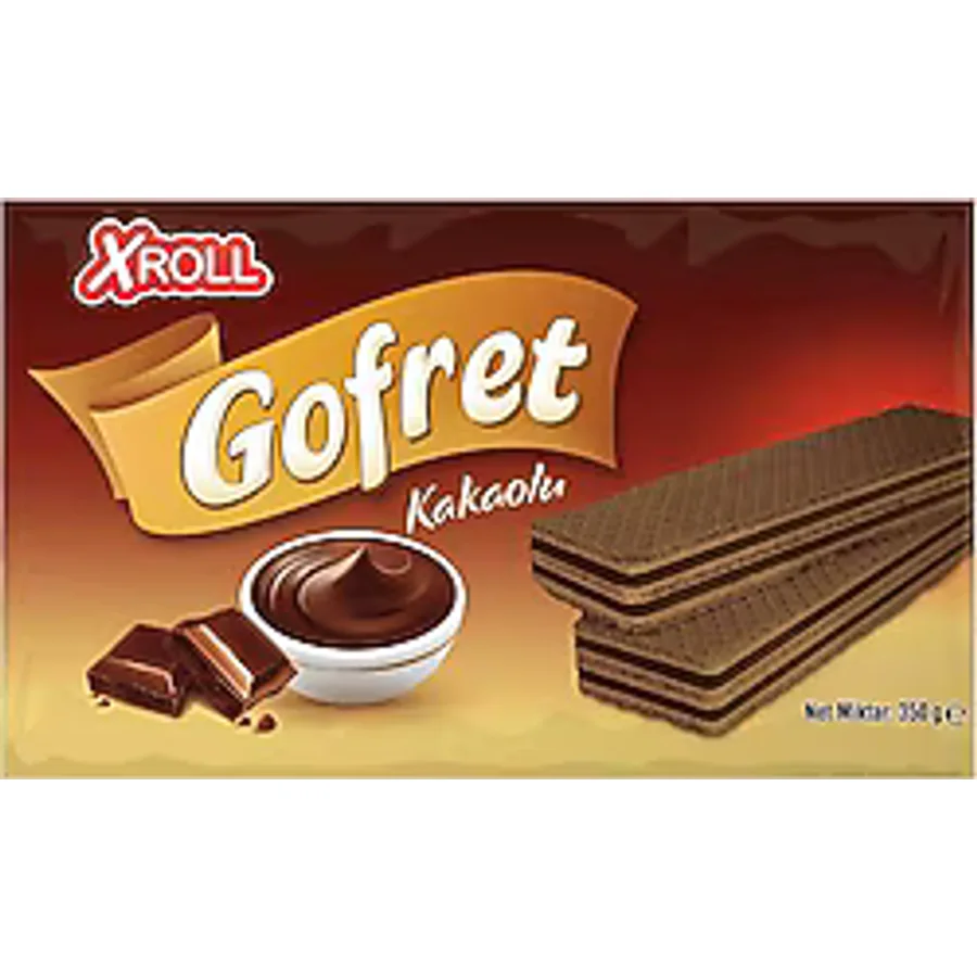 Xroll Kakaolu Gofret 350 gr