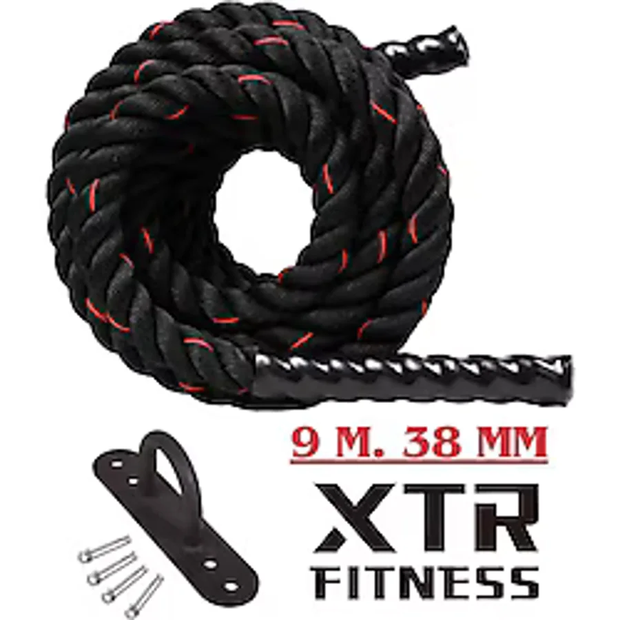 XTR Fitness Crossfit Halatı 9 M 38 MM