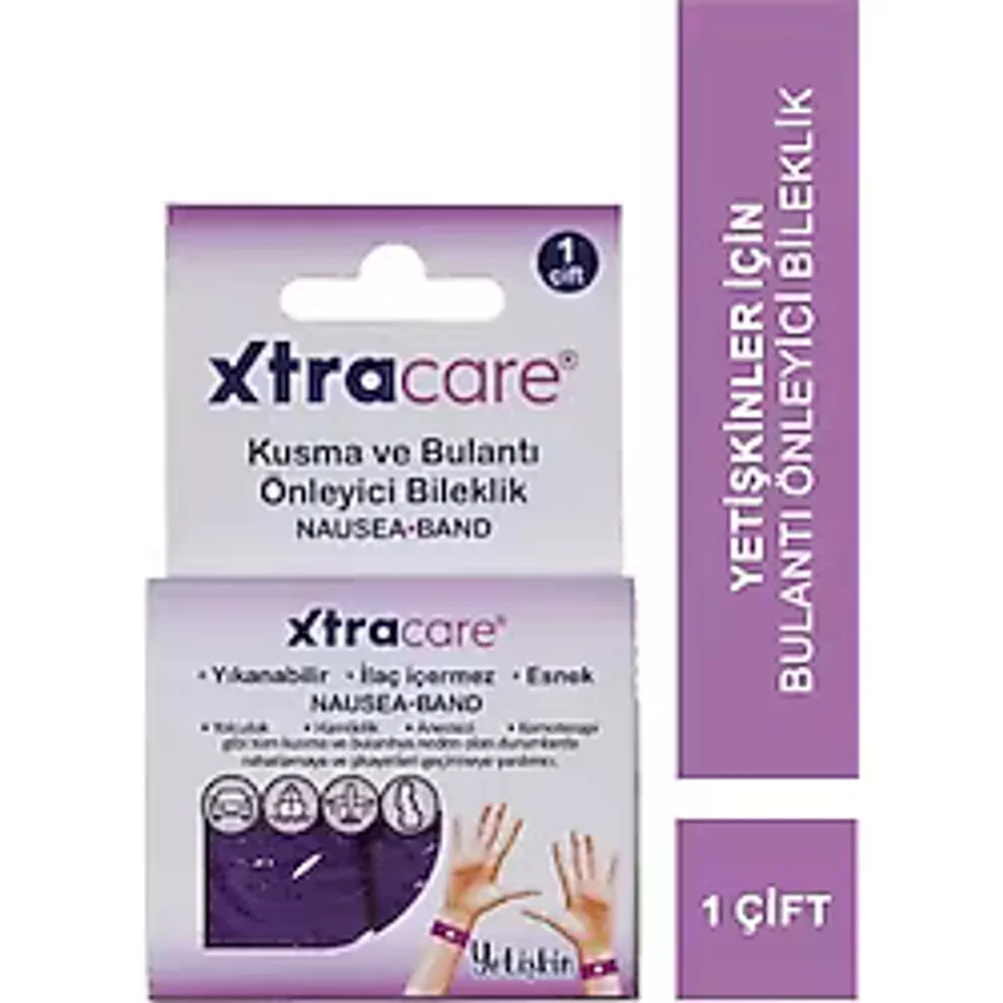 Xtracare Kusma ve Bulantı Önleyici Bileklik 1 Çift