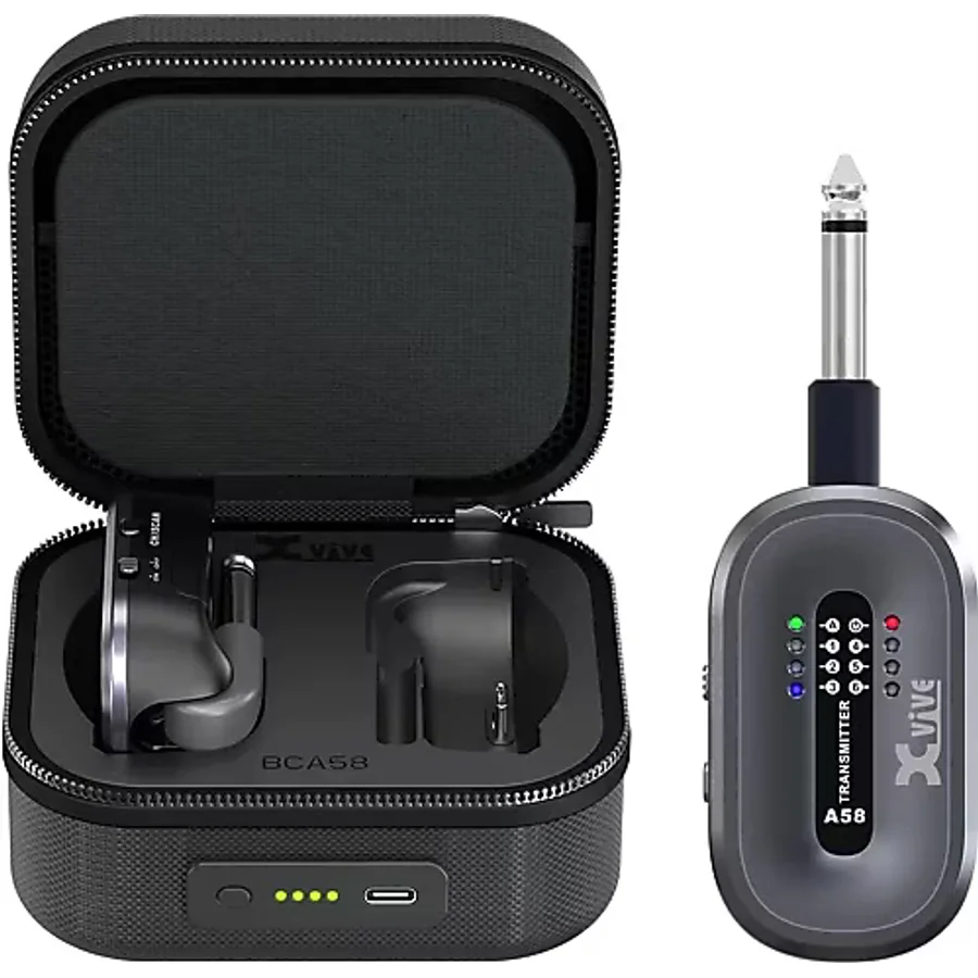 Xvive XV-AC58 5.8GHZ Şarj Edilebilir Kablosuz Gitar Bağlantı Sistemi