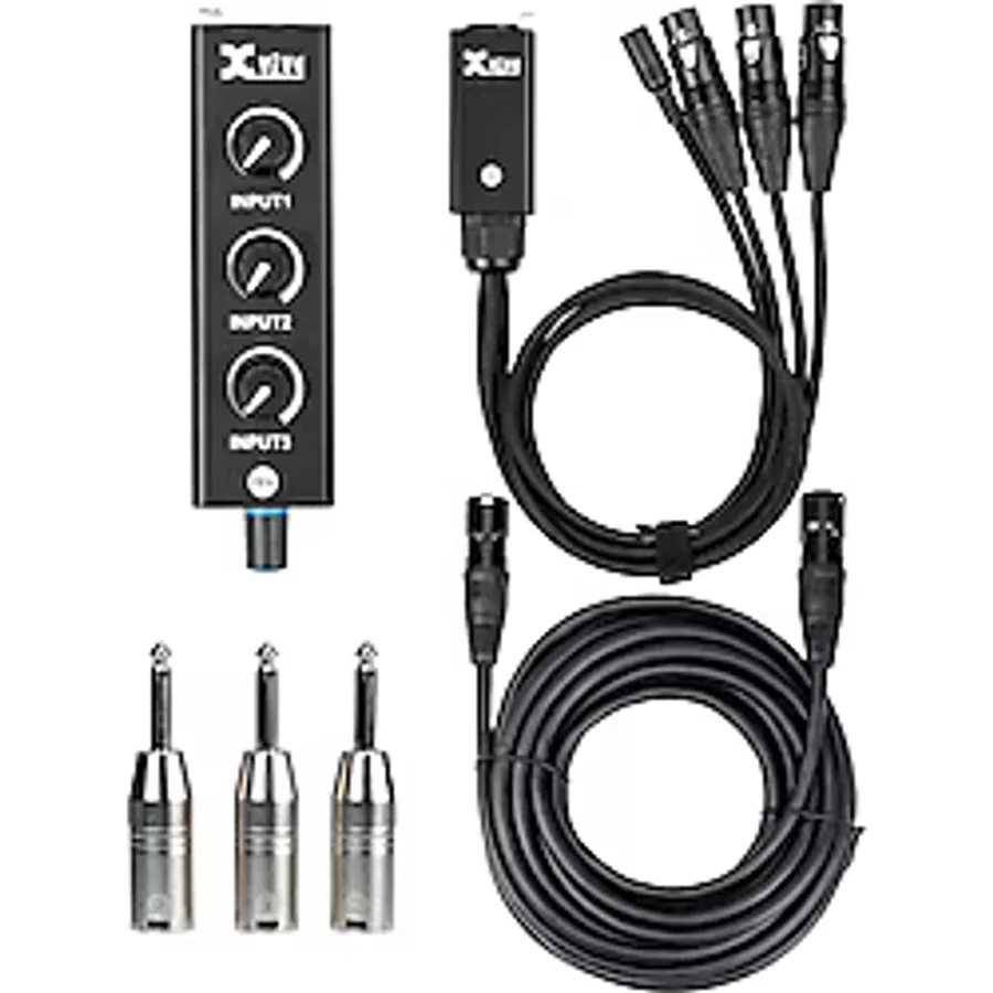 Xvive XV-PX 3 Kanallı Personal Monitör Mikser