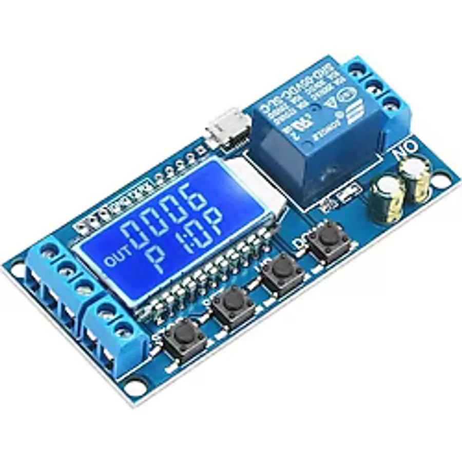 Xy-lj02 Ekranlı Zaman Ayarlı Röle Modülü